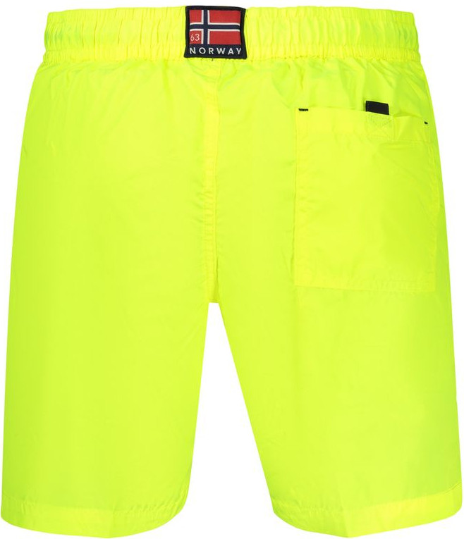 Yellow Polyamide Swim Shorts Geographical Norway