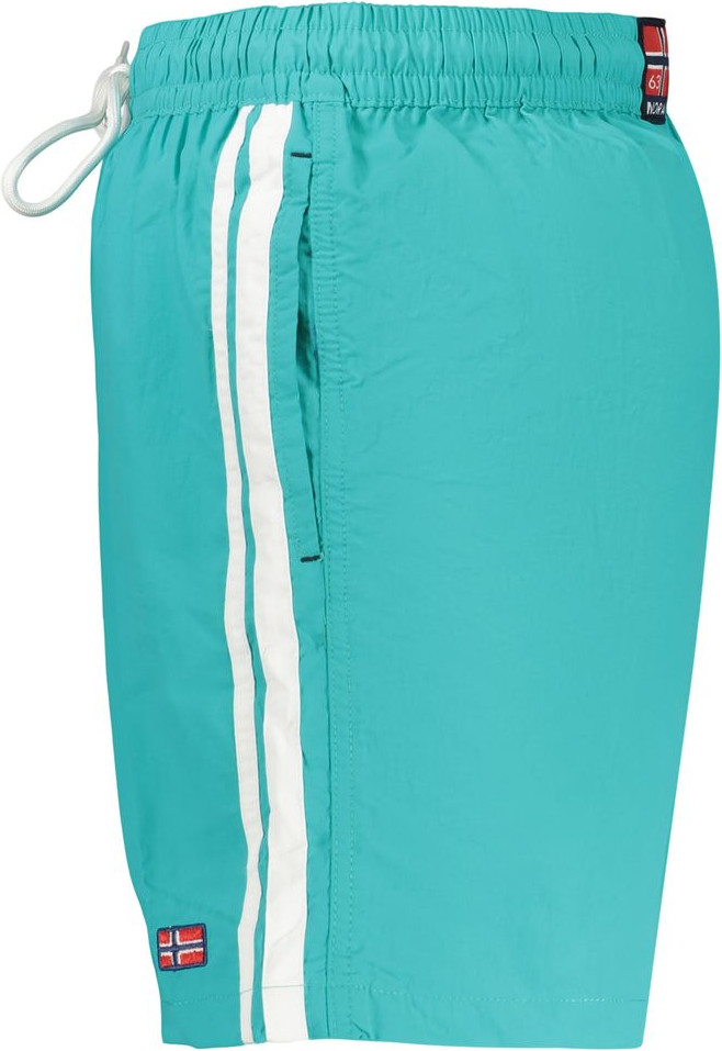 Blue Polyamide Swim Shorts Geographical Norway