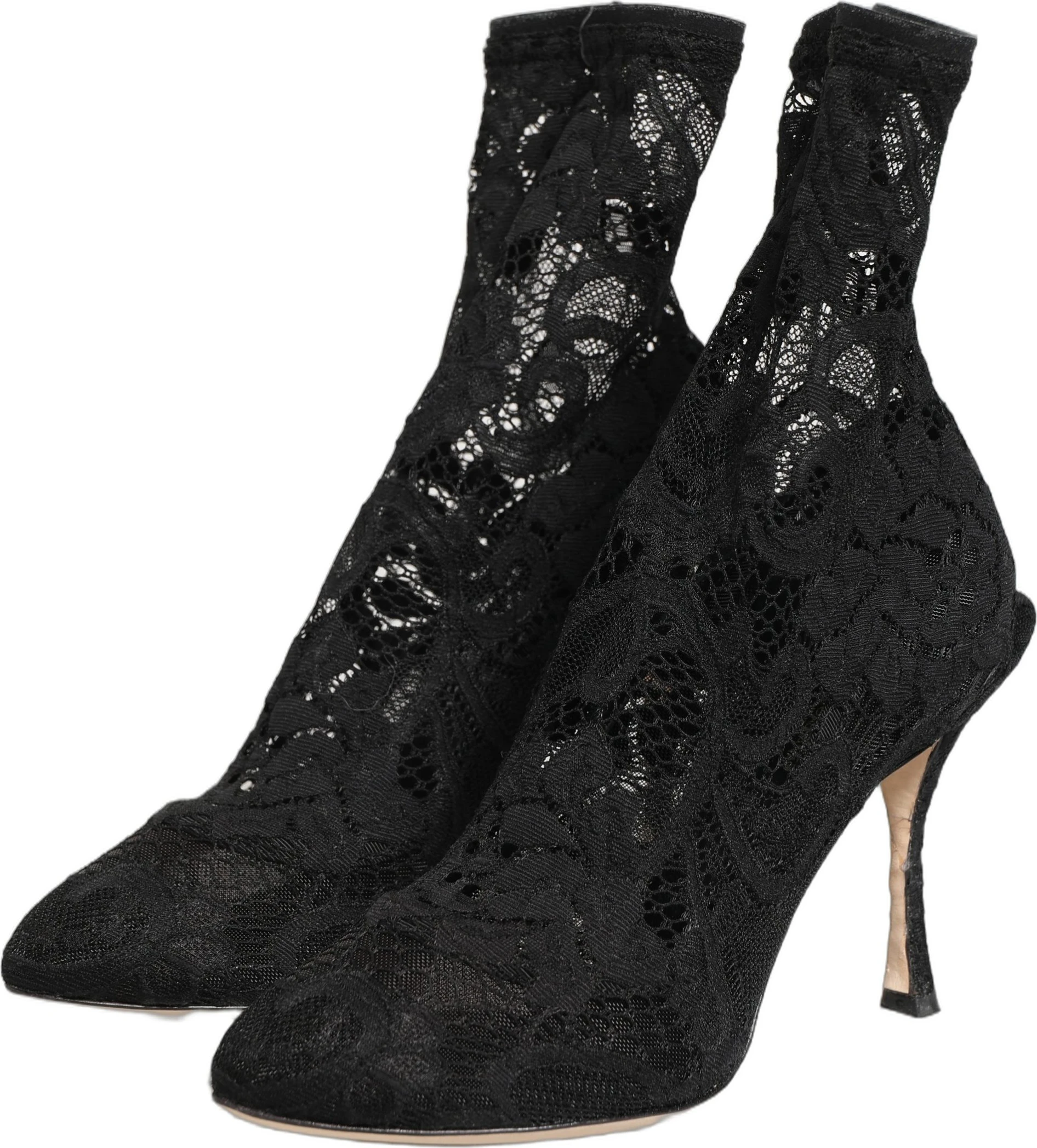 Ботильоны Dolce & Gabbana Taormina Lace Socks Pumps