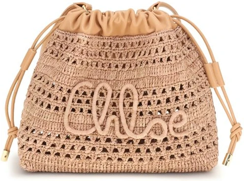 Raffia Shoulder Bag Chloe
