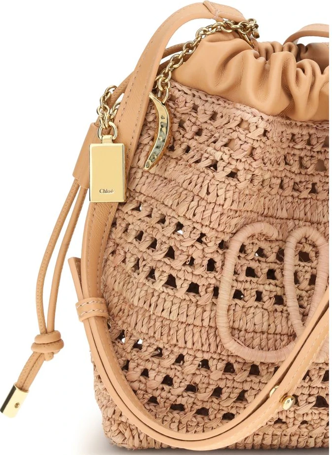Raffia Shoulder Bag Chloe