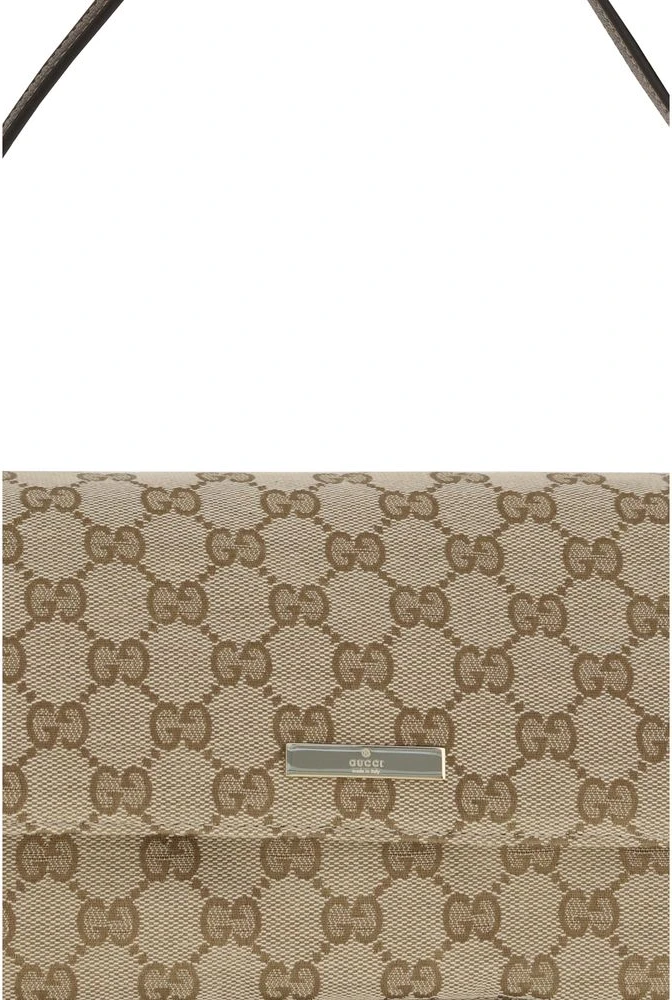 Handbag Gucci Brown Fabric