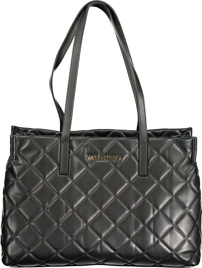Женская сумка Valentino Черная из полиуретана