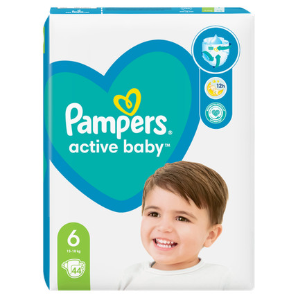 Подгузники Pampers Active Baby