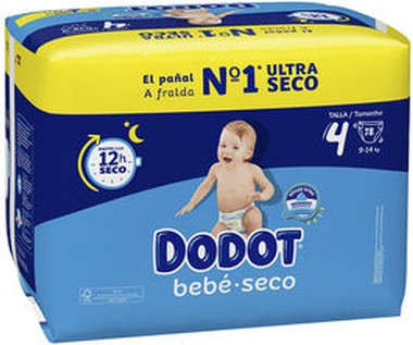 Dodot Size 4 Nappies