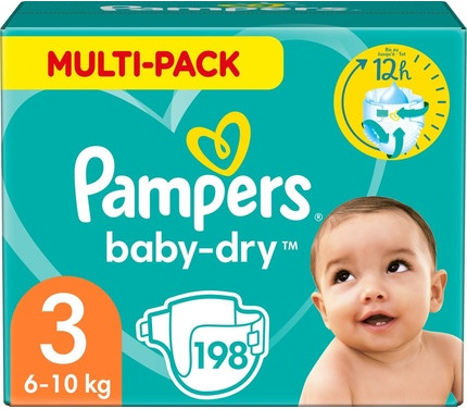 Подгузники Pampers Baby Dry