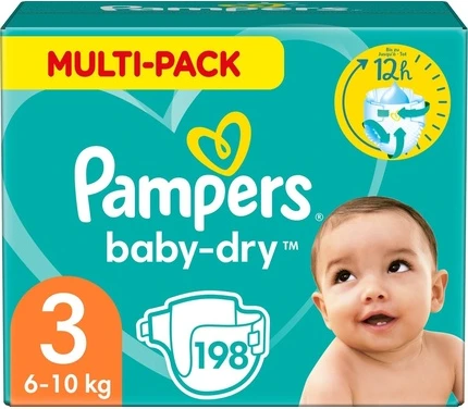 Подгузники Pampers Baby Dry