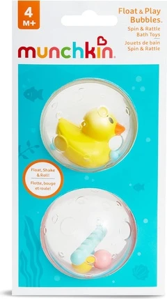 Игрушка для ванны Munchkin Float and Play Bubbles, 2 шт.