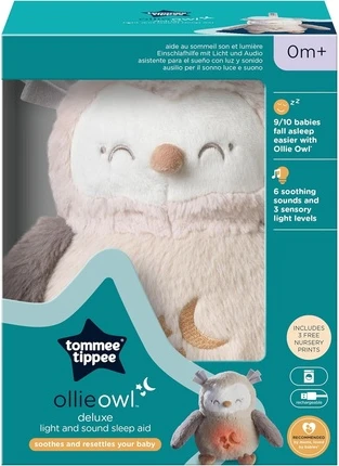 Помощник для сна со звуком и светом Tommee Tippee Ollieowl Deluxe