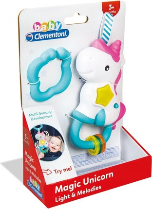 Интерактивная погремушка Единорог Clementoni