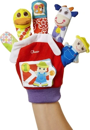 Игрушка-перчатка "Животные фермы" Chicco