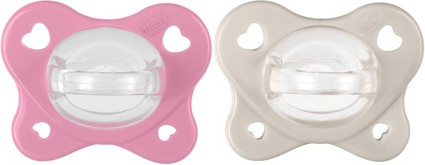 Chicco Dual Soft Соска-пустышка Силикон