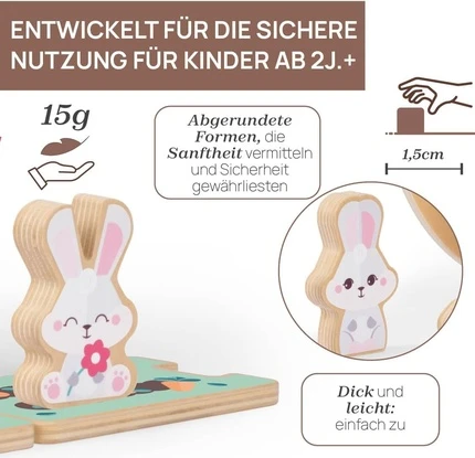 Игрушка Зайчик Монтессори Chicco