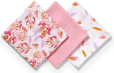 Подгузники Babyono Natural Bamboo Old Pink