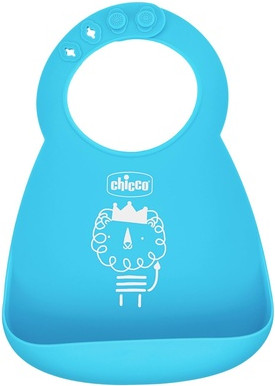 Силиконовый набор для кормления малыша Chicco Weaning Set