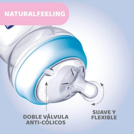 Бутылочка Chicco Natural Feeling