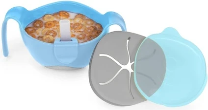 Bbox Bowl Straw Toddler 3-in-1 Snack Bowl with Lid On-the-Go Snack Cup
