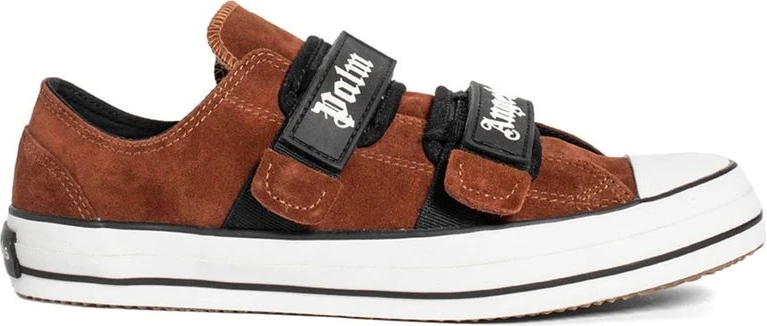 Кроссовки Palm Angels Brown Calfskin Low Top