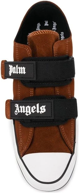 Кроссовки Palm Angels Brown Calfskin Low Top