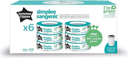Сменные картриджи для пеленального ведра Tommee Tippee