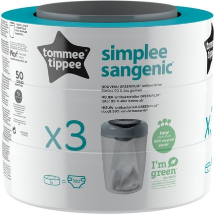 Simplee Сменные картриджи - Упаковка из 3 шт. Tommee Tippee