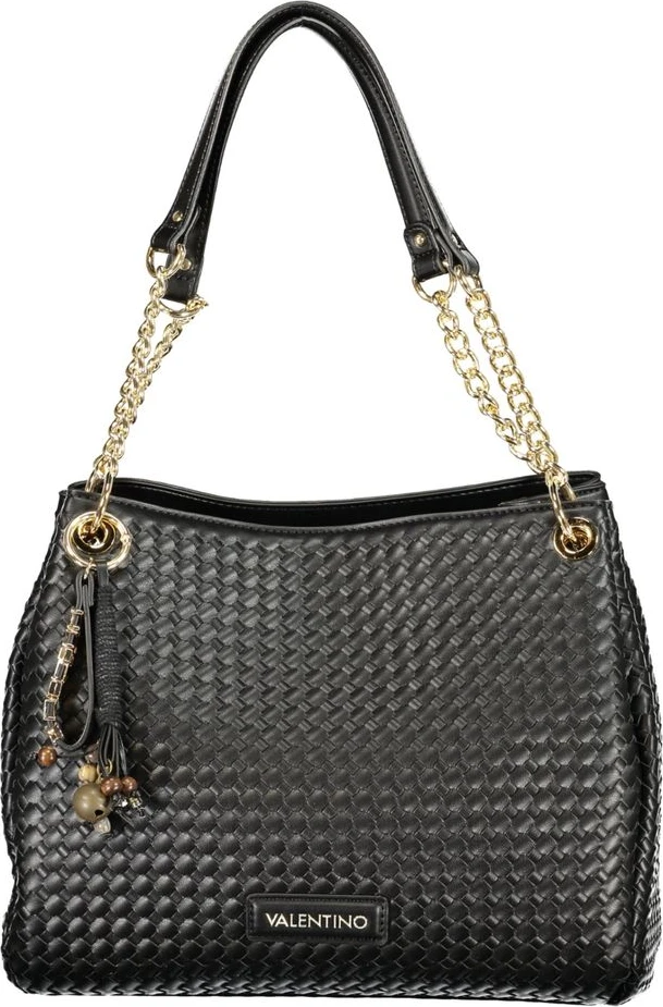 Handbag Valentino Black Polyurethane Women Bag