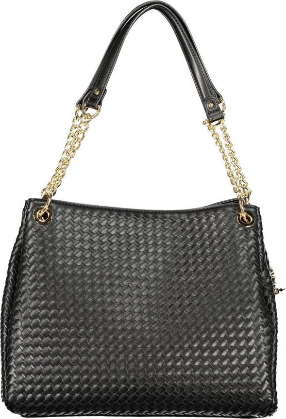 Handbag Valentino Black Polyurethane Women Bag