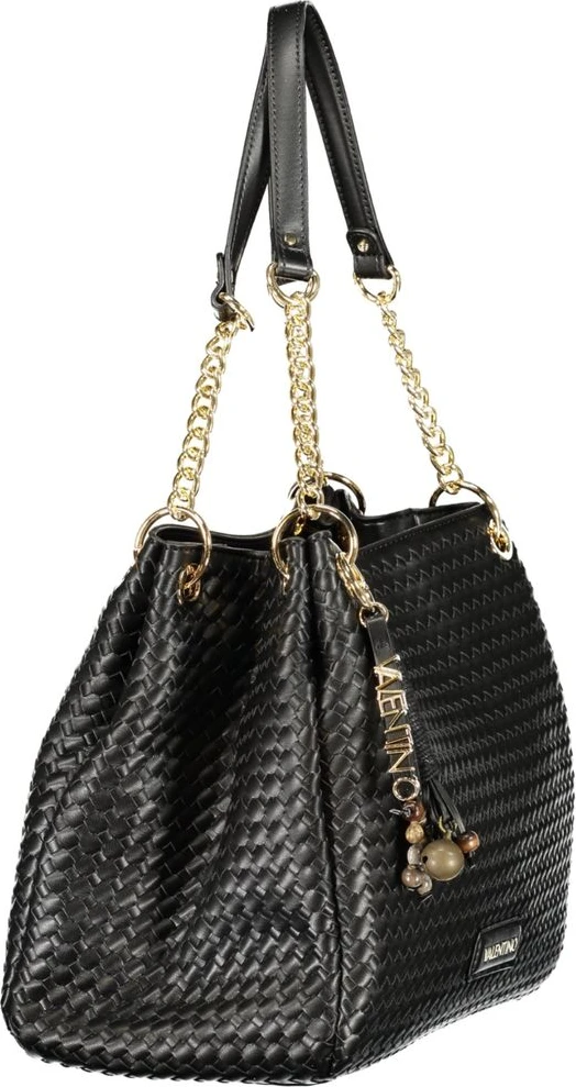 Handbag Valentino Black Polyurethane Women Bag