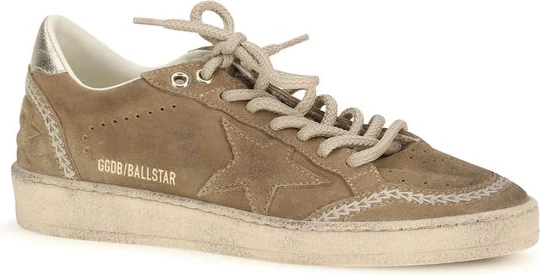 Athletic Sneakers Golden Goose Beige Calf Leather Bos Taurus