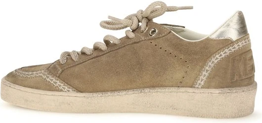 Athletic Sneakers Golden Goose Beige Calf Leather Bos Taurus