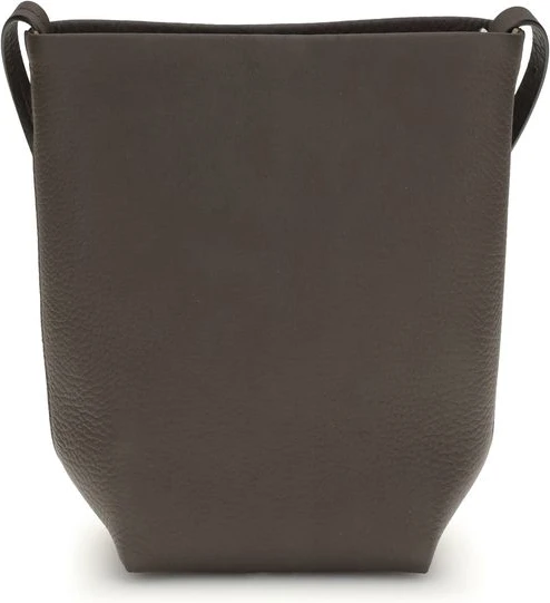 The Row Brown Calf Leather Shoulder Bag