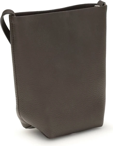 The Row Brown Calf Leather Shoulder Bag