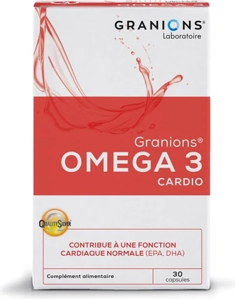 Capsules Granions Omega 3 Cardio