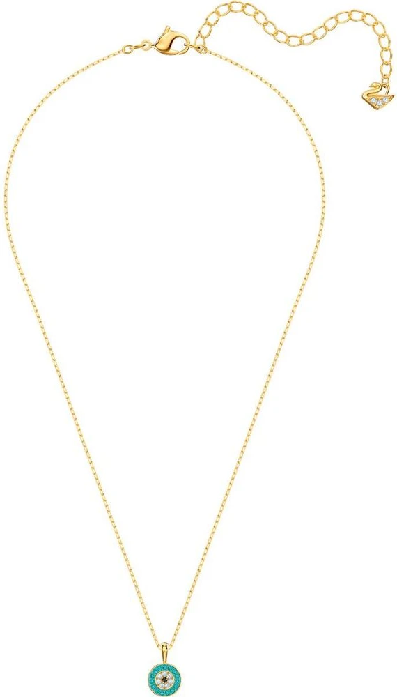 Necklace Swarovski Gold Stainless Steel Necklace