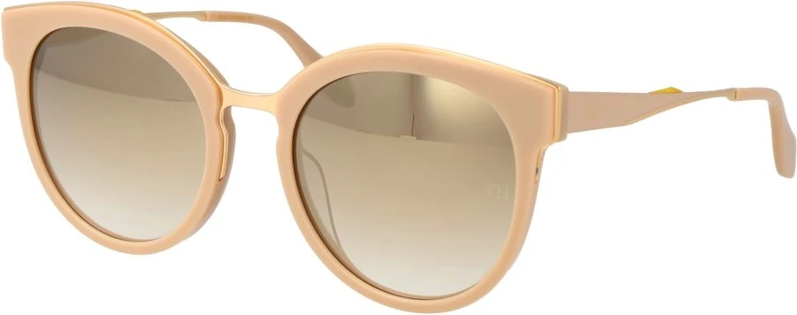 Солнцезащитные очки Ana Hickmann из ацетата бежевые