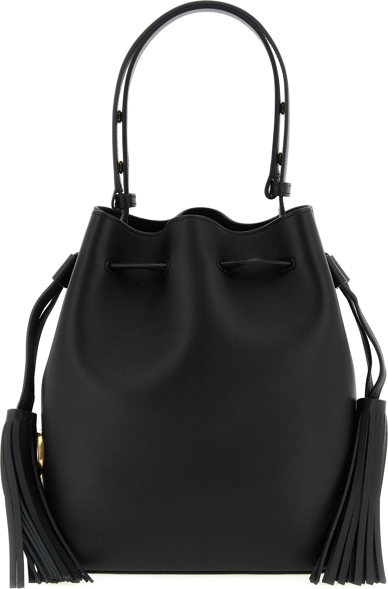 Black Calfskin Shoulder Bag Valentino Garavani