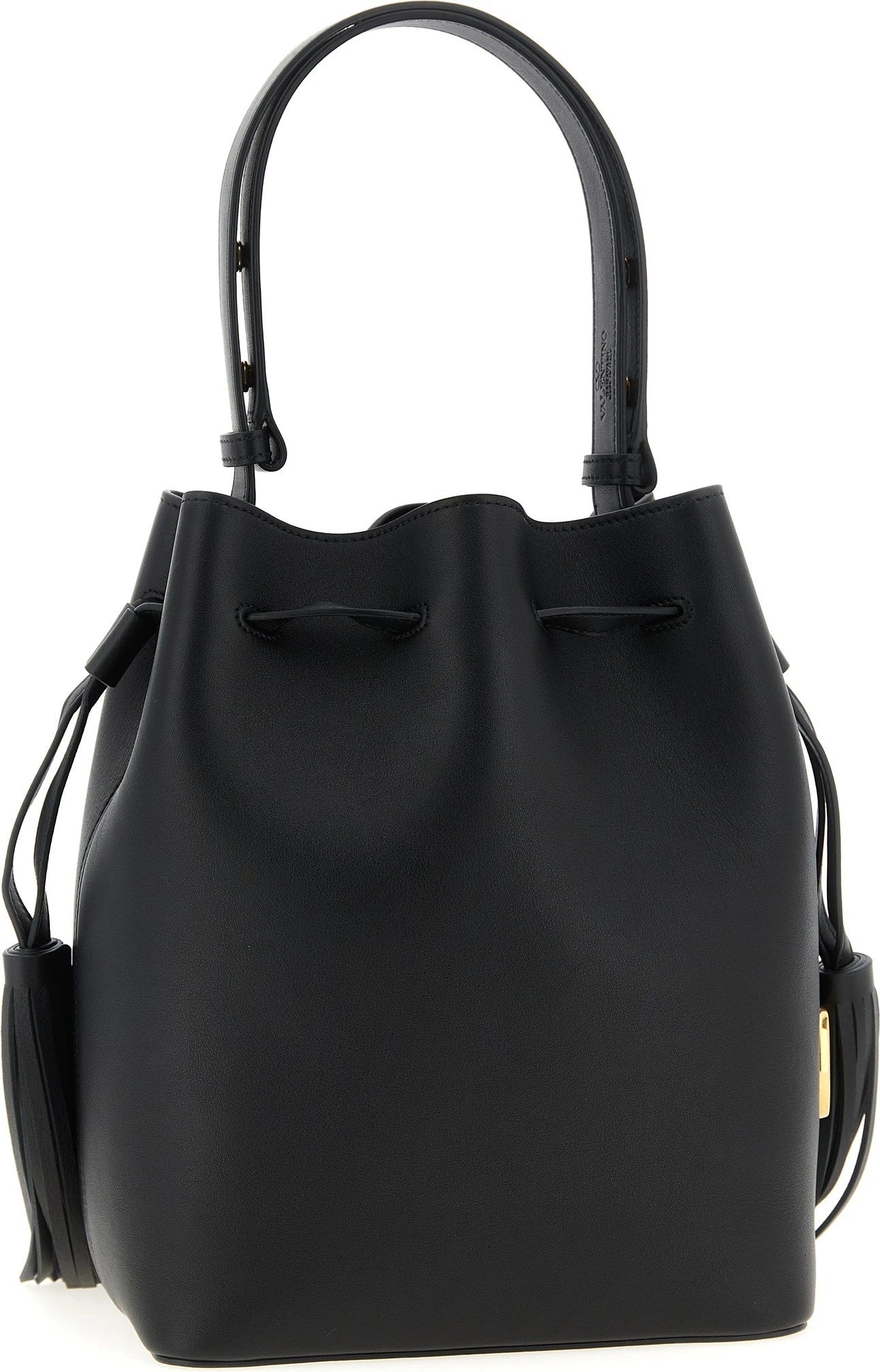 Black Calfskin Shoulder Bag Valentino Garavani
