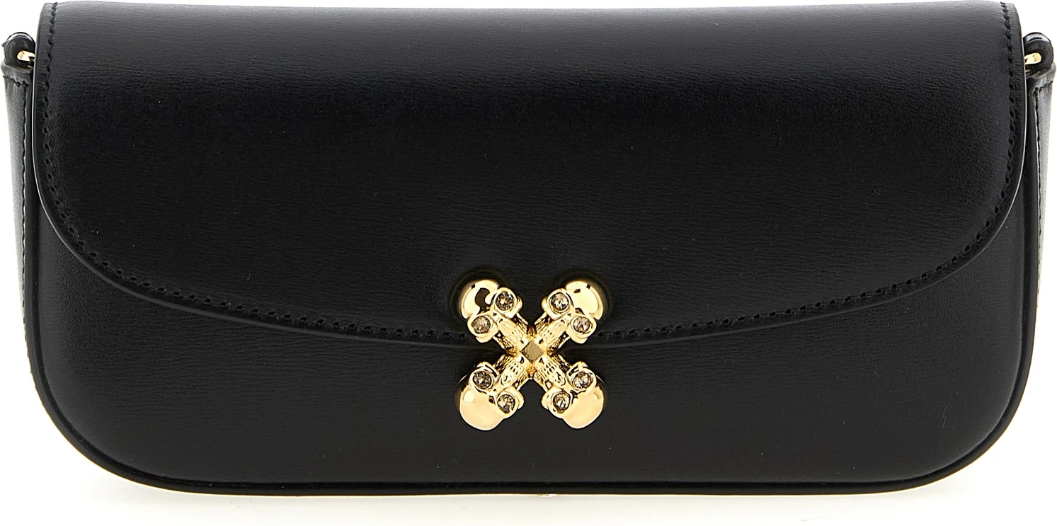 Alexander McQueen Black Calfskin Crossbody Bag