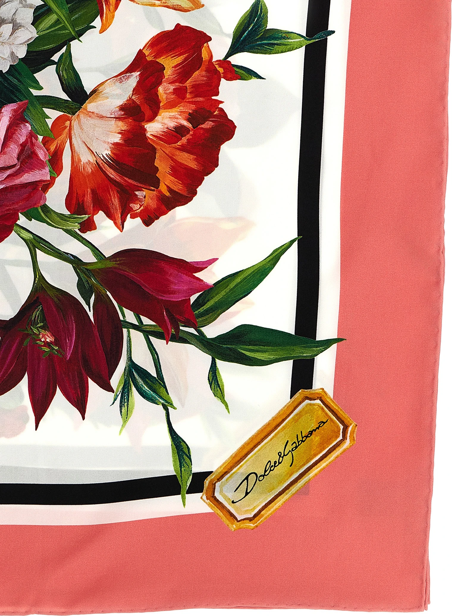 Scarf Dolce & Gabbana Multicolor Silk Foulard