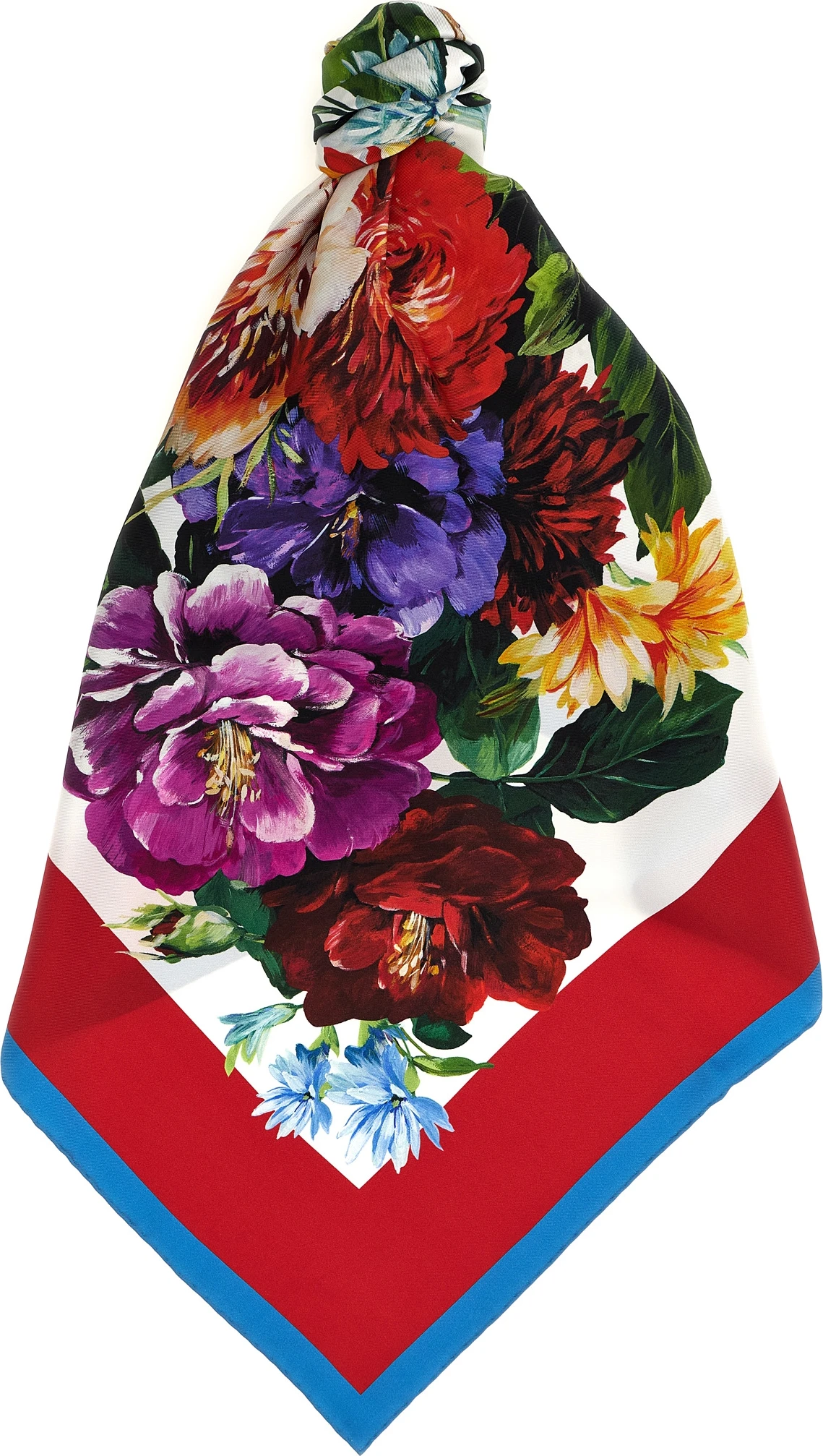 Multicolor Silk Foulard Dolce & Gabbana