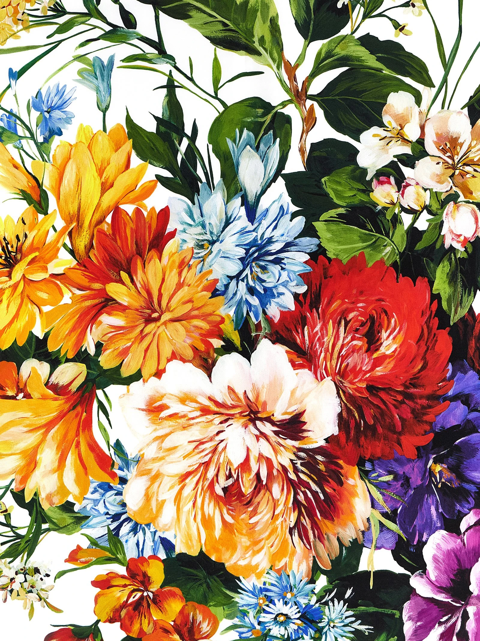Multicolor Silk Foulard Dolce & Gabbana
