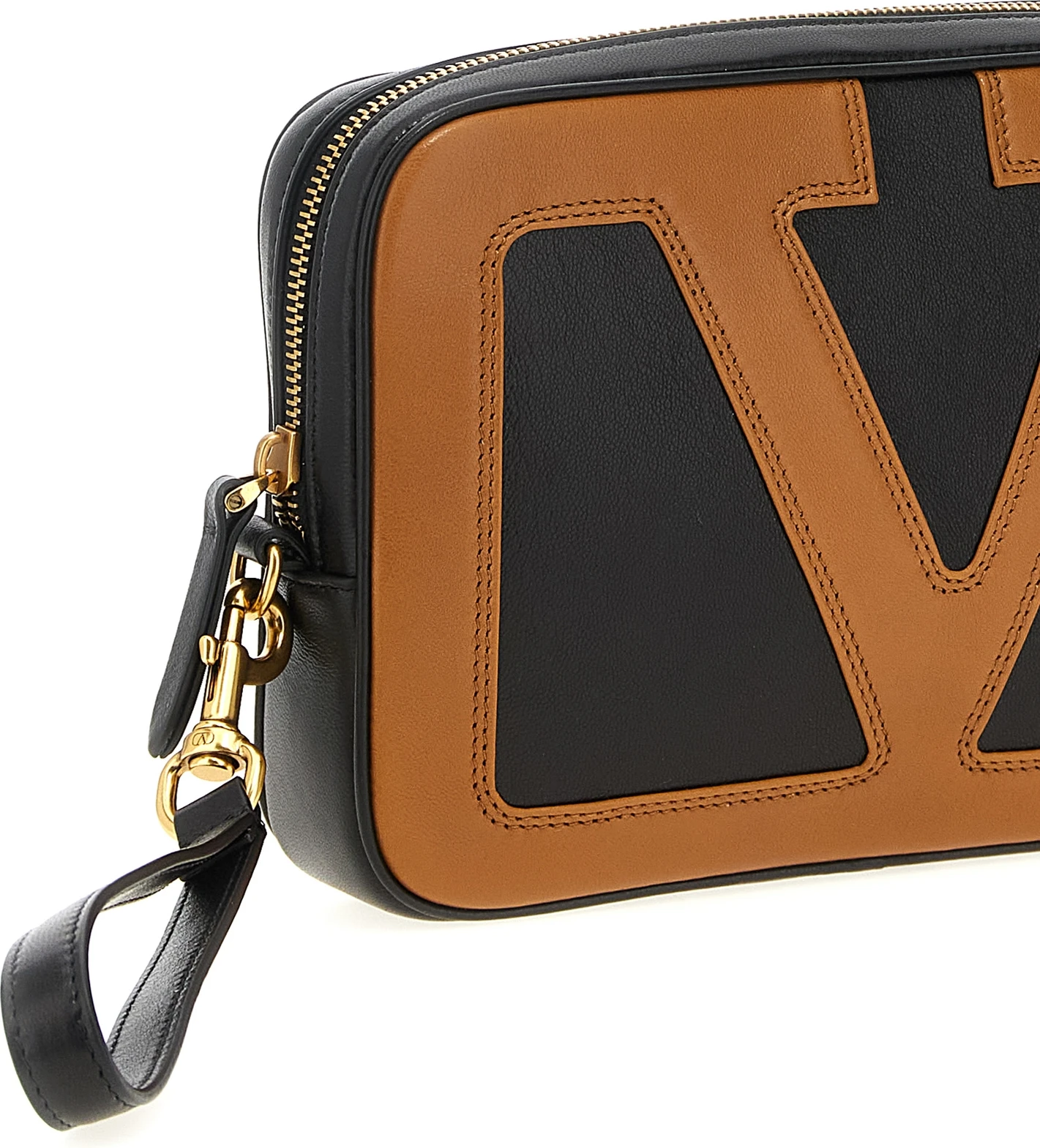 Clutch Bag Valentino Garavani Multicolor Lamb Leather