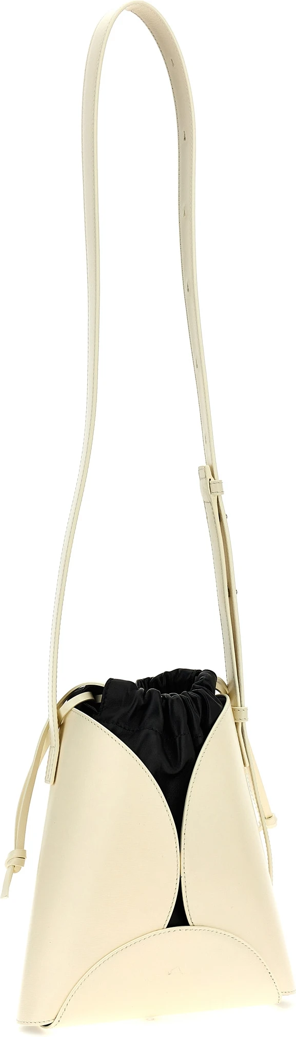 Crossbody Bag Jil Sander Beige Cowhide