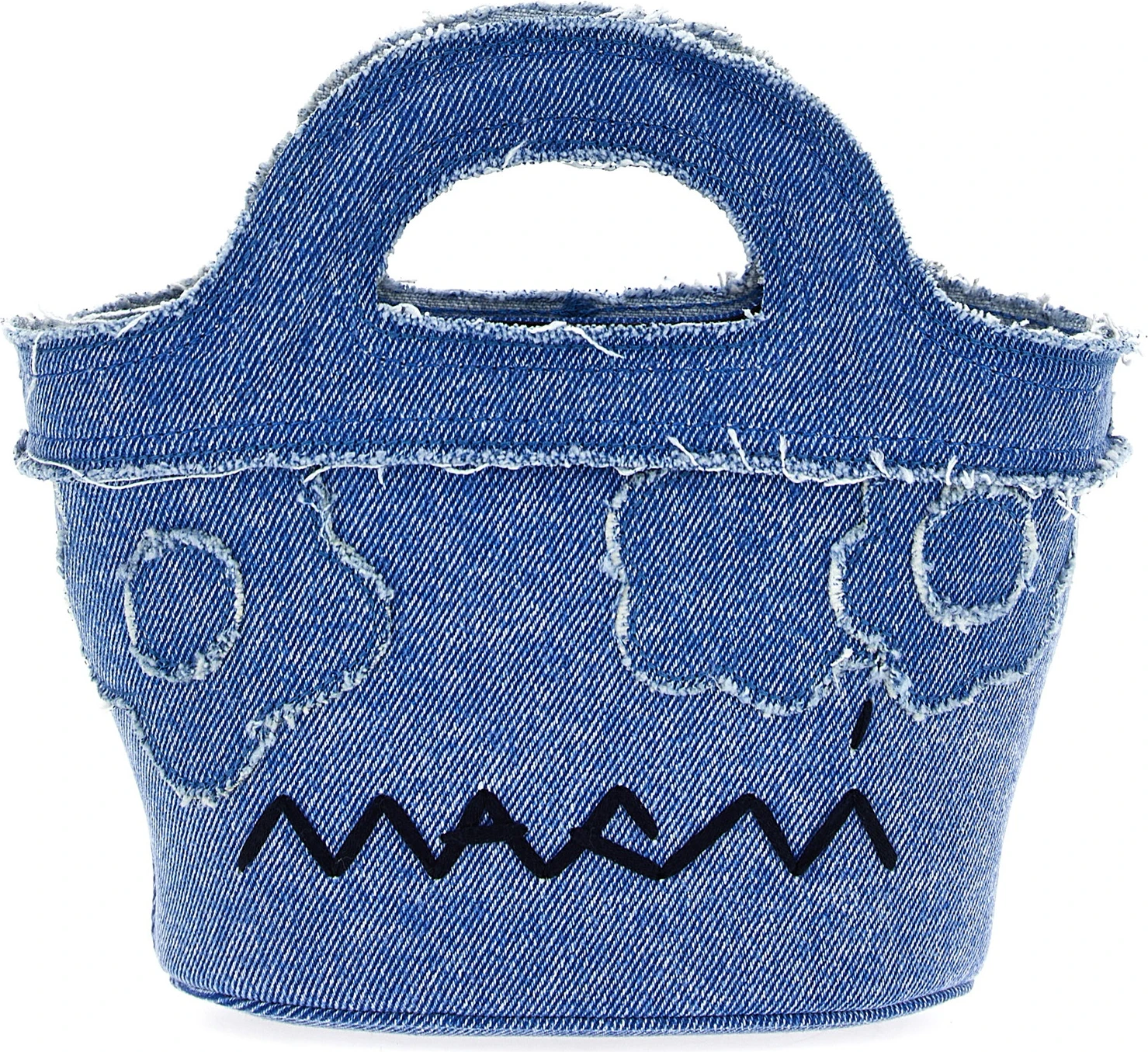 Blue Cotton Handbag Marni