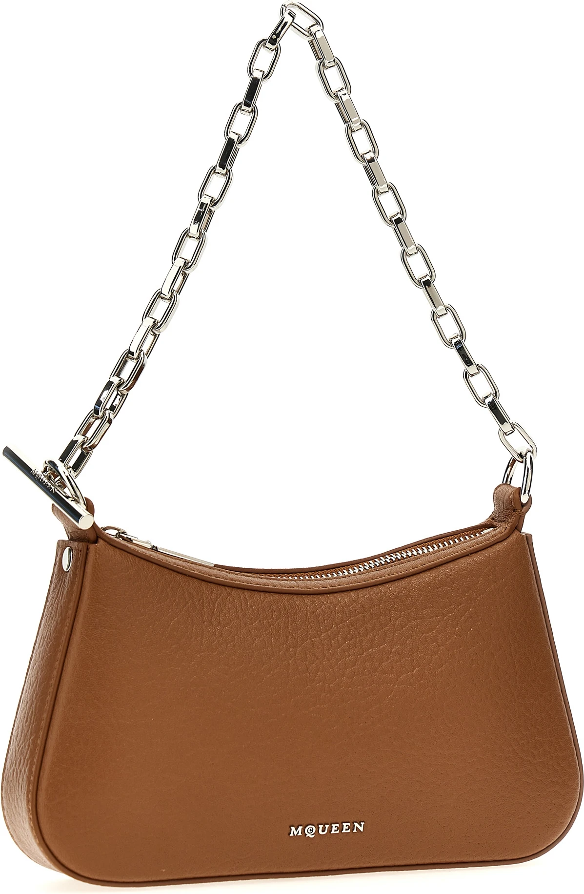 Brown Lamb Leather Handbag Alexander McQueen