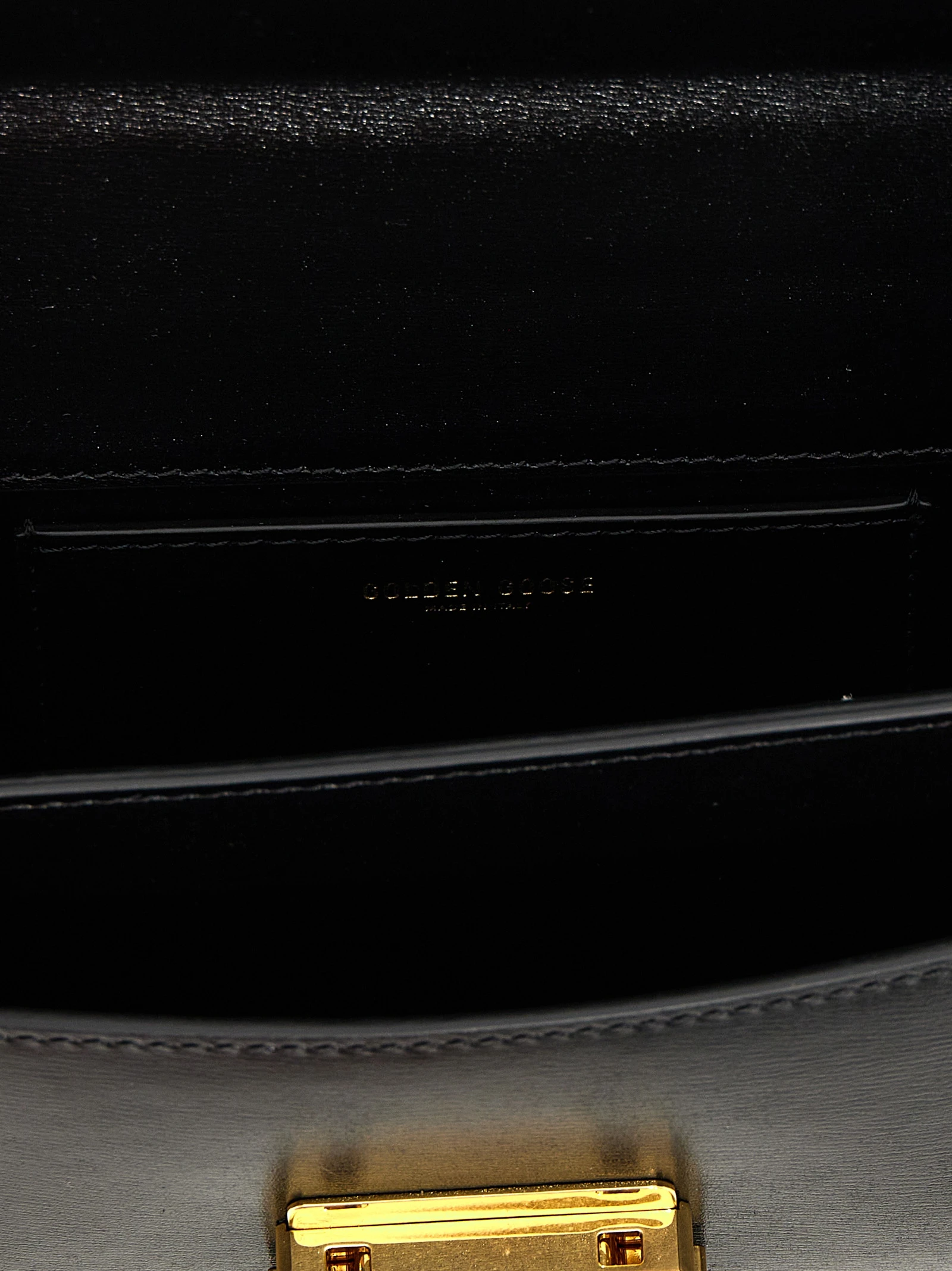 Handbag Black Cowhide Golden Goose Venezia Small