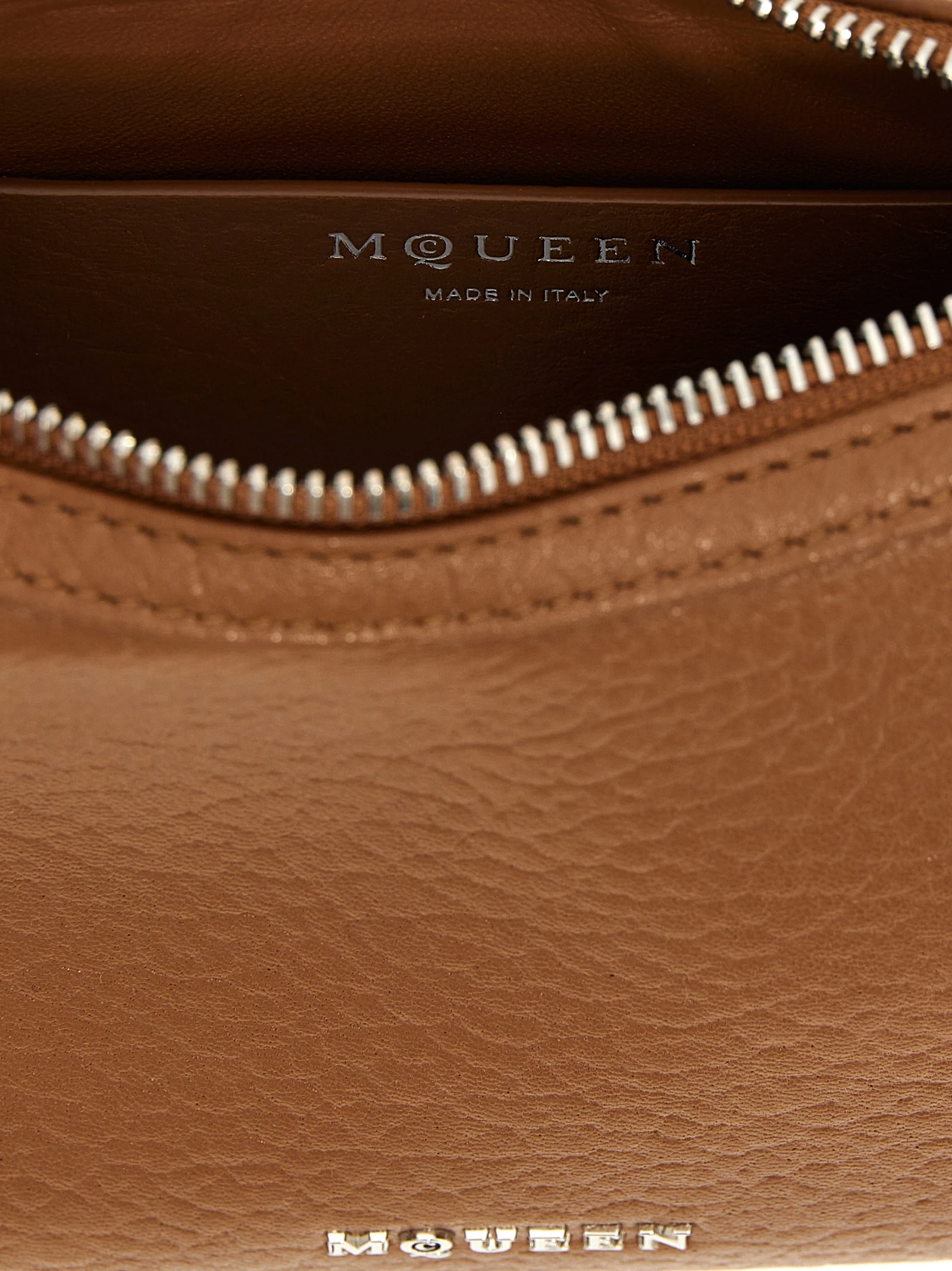 Brown Lamb Leather Handbag Alexander McQueen