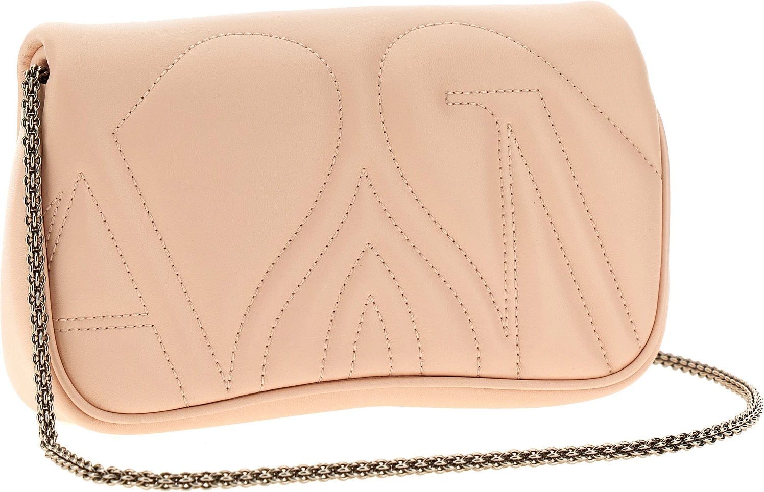Alexander McQueen Beige Lamb Leather Crossbody Bag
