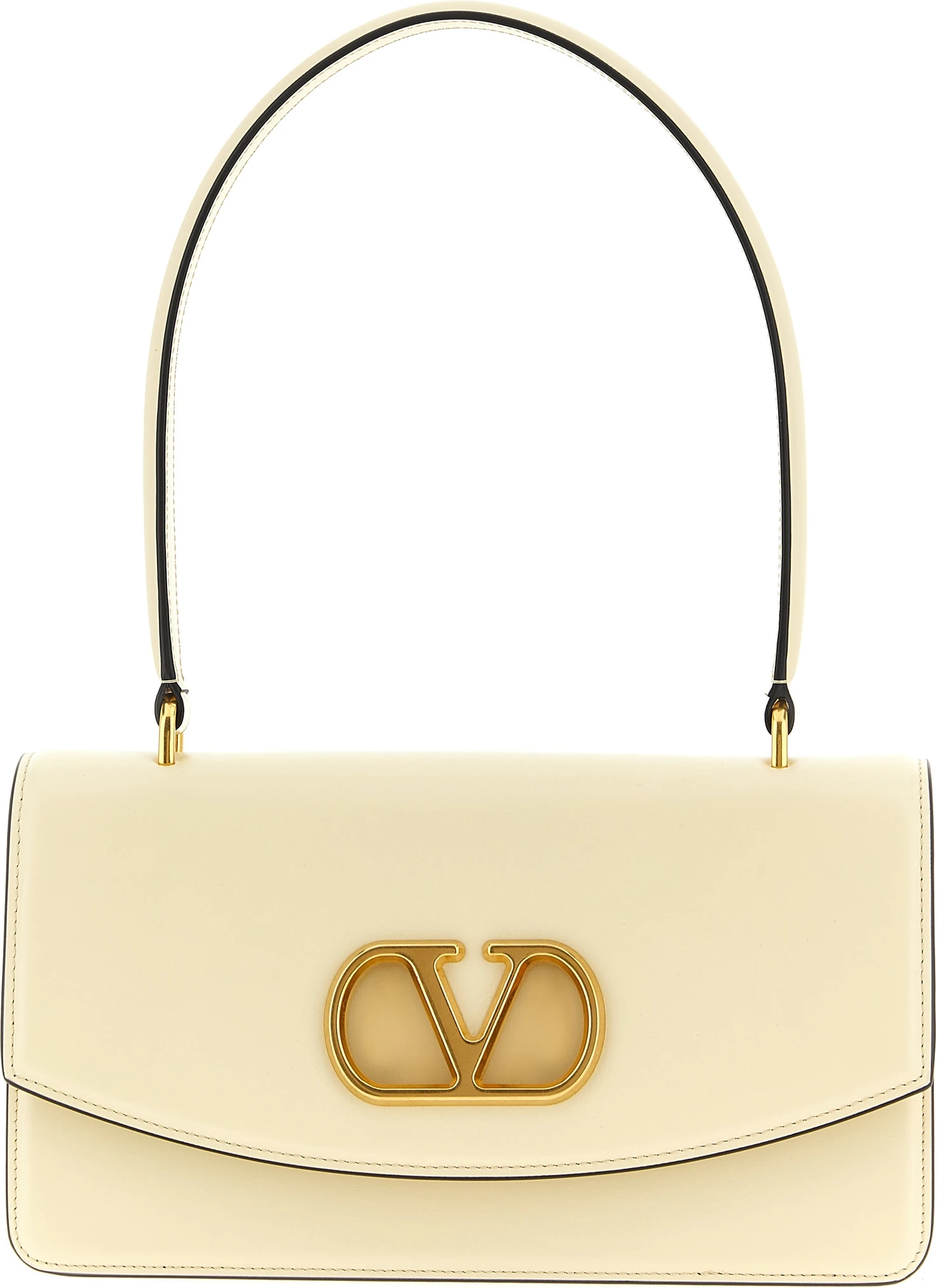 Shoulder Bag Valentino Garavani White Calfskin