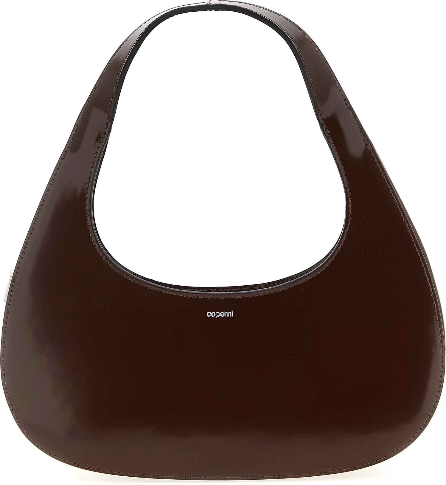 Handbag Coperni Brown Cowhide